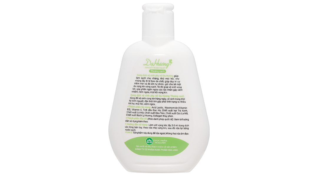 Dung dịch vệ sinh phụ nữ Dạ Hương làm sạch nhẹ nhàng, lấy đi tế bào da chết chai 100ml - 10